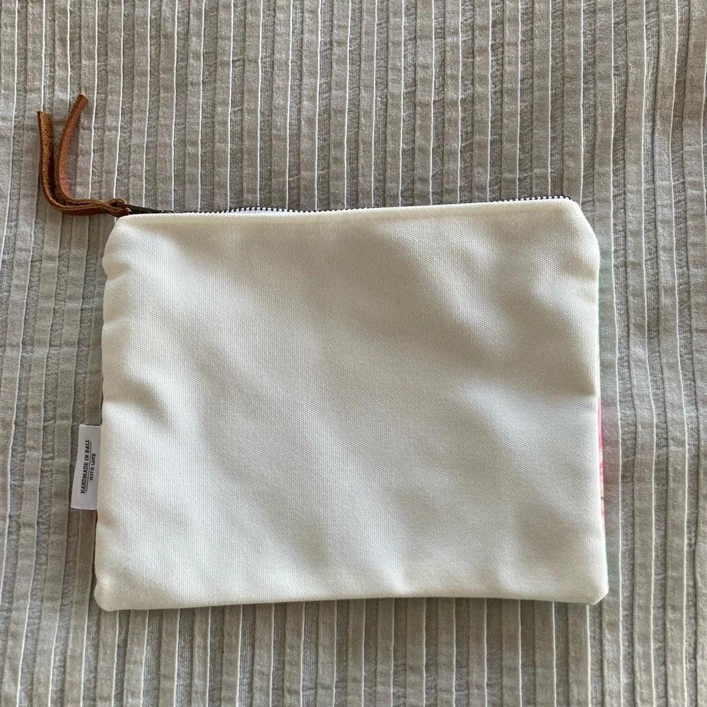 Floral Zip Pouch | Tropical Hibiscus | NWOT